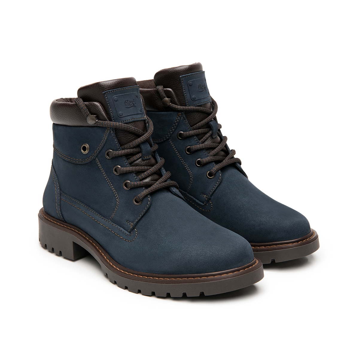 Botín Casual Flexi para Mujer Estilo 37824 Marino