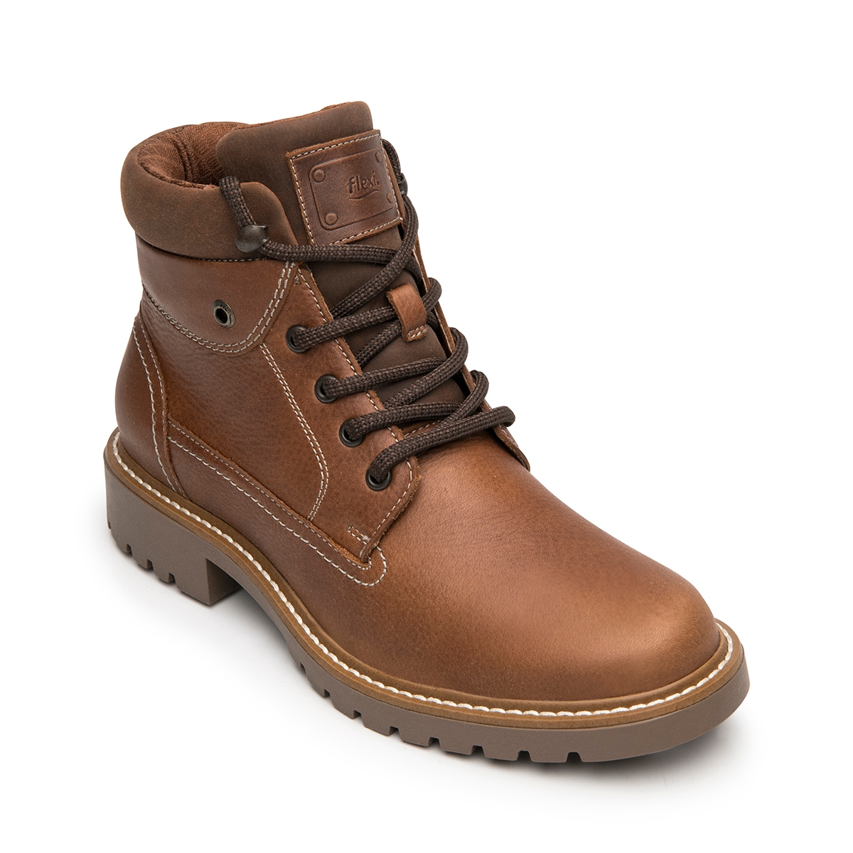 Botín Casual Flexi para Mujer Estilo 37824 Tan