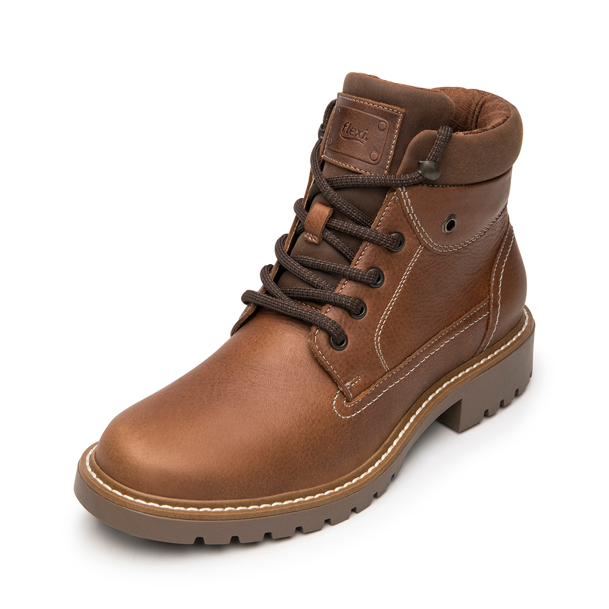 Botín Casual Flexi para Mujer Estilo 37824 Tan