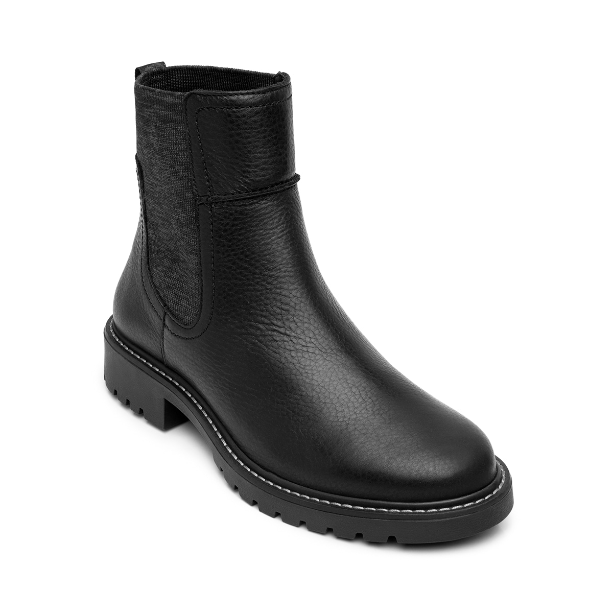 Botín Chelsea Flexi para Mujer Estilo 37825 Negro