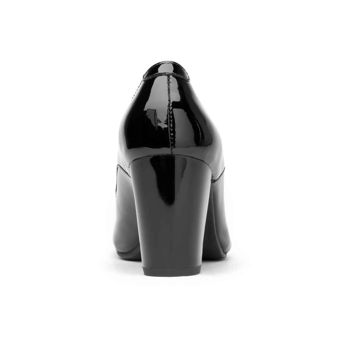 Zapato De Tacón De Vestir Flexi De Charol Para Mujer - Estilo 37903 Negro