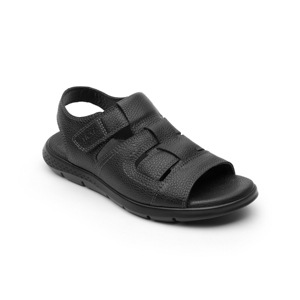 Sandalia De Playa Flexi Con Plantilla Recovery Form Para Hombre - Estilo 400003 Negro Sandalia De Playa Flexi Con Plantilla Recovery Form Para Hombre - Estilo 400003 Negro