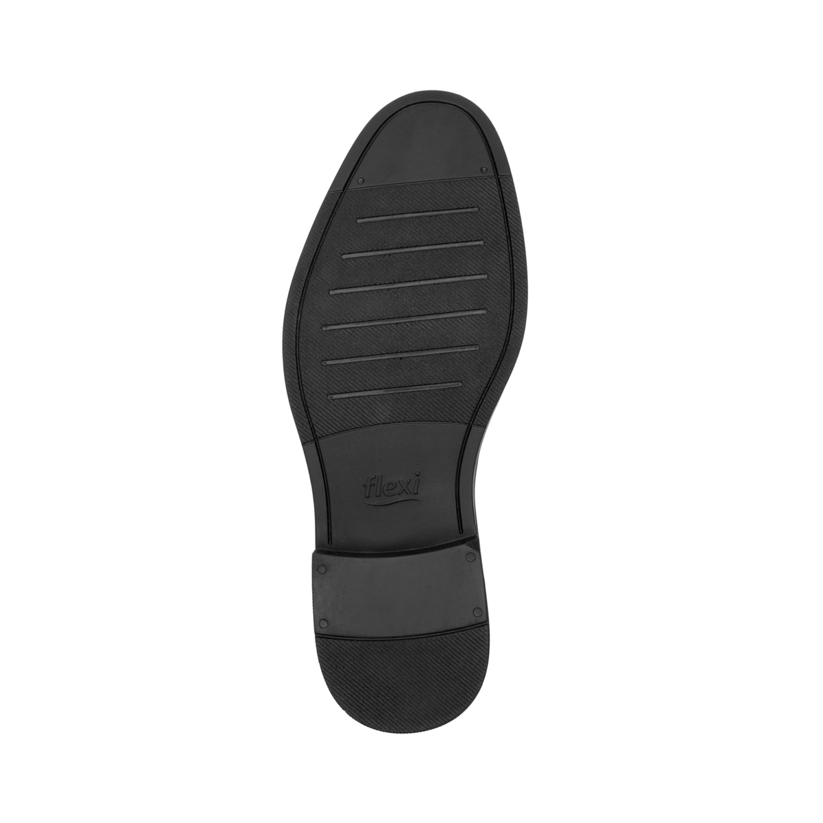 Derby Con Agujetas Flexi para Hombre Estilo 400111 Negro