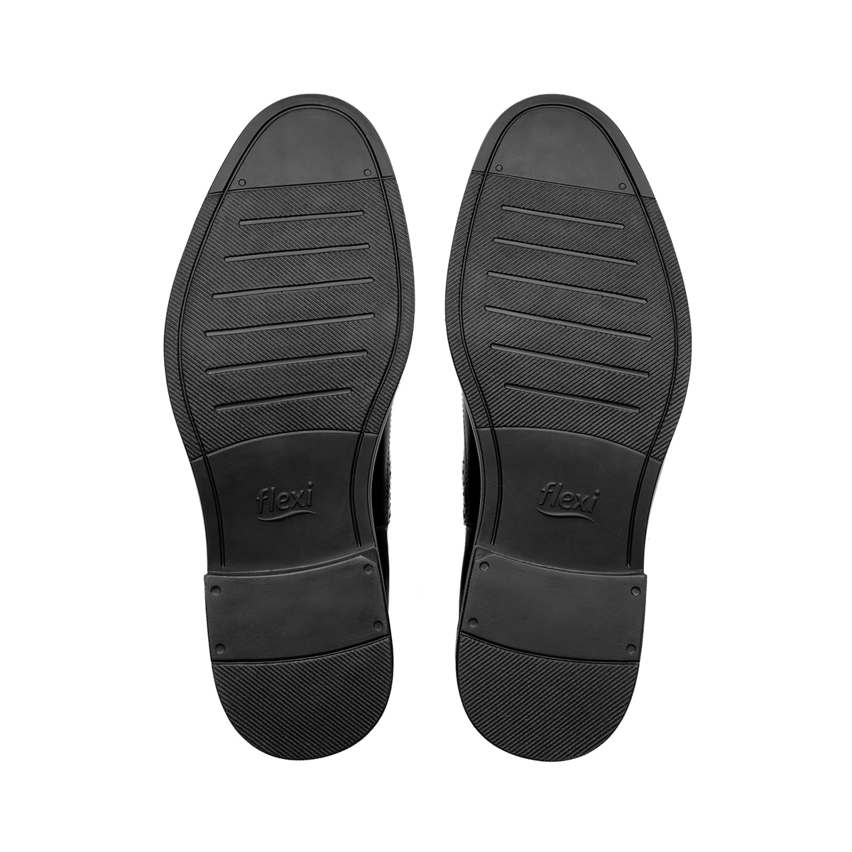 Botín Chelsea Flexi para Hombre Estilo 400118 Negro