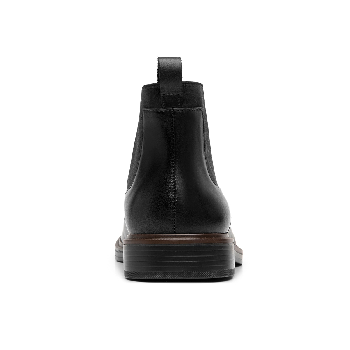Botín Chelsea Flexi para Hombre Estilo 400118 Negro