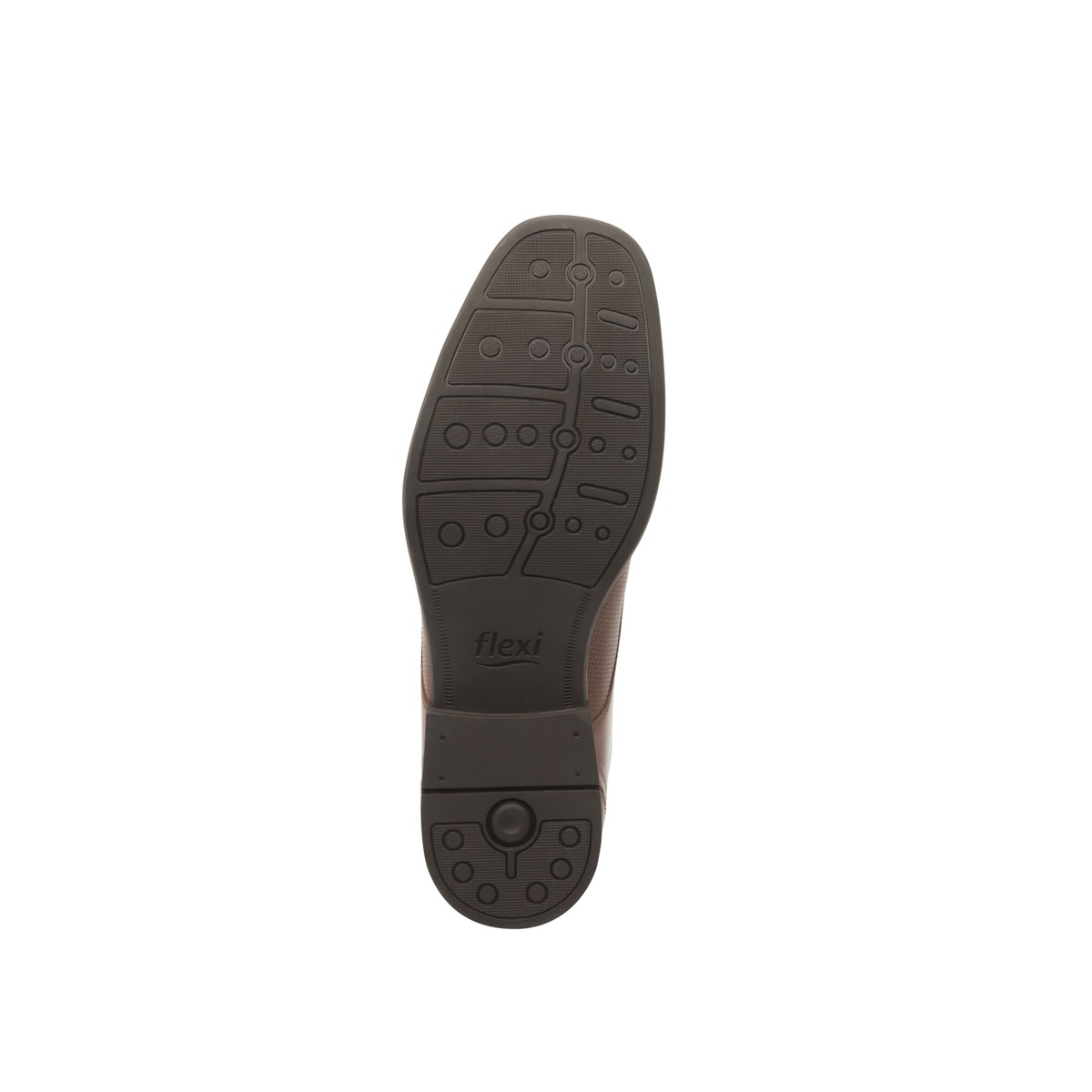Mocasín De Vestir Para Oficina Flexi Con Combinación De Texturas Para Hombre - Estilo 400202 Tan