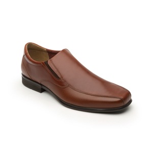 Mocasín De Vestir Para Oficina Flexi Con Combinación De Texturas Para Hombre - Estilo 400202 Tan Mocasín De Vestir Para Oficina Flexi Con Combinación De Texturas Para Hombre - Estilo 400202 Tan