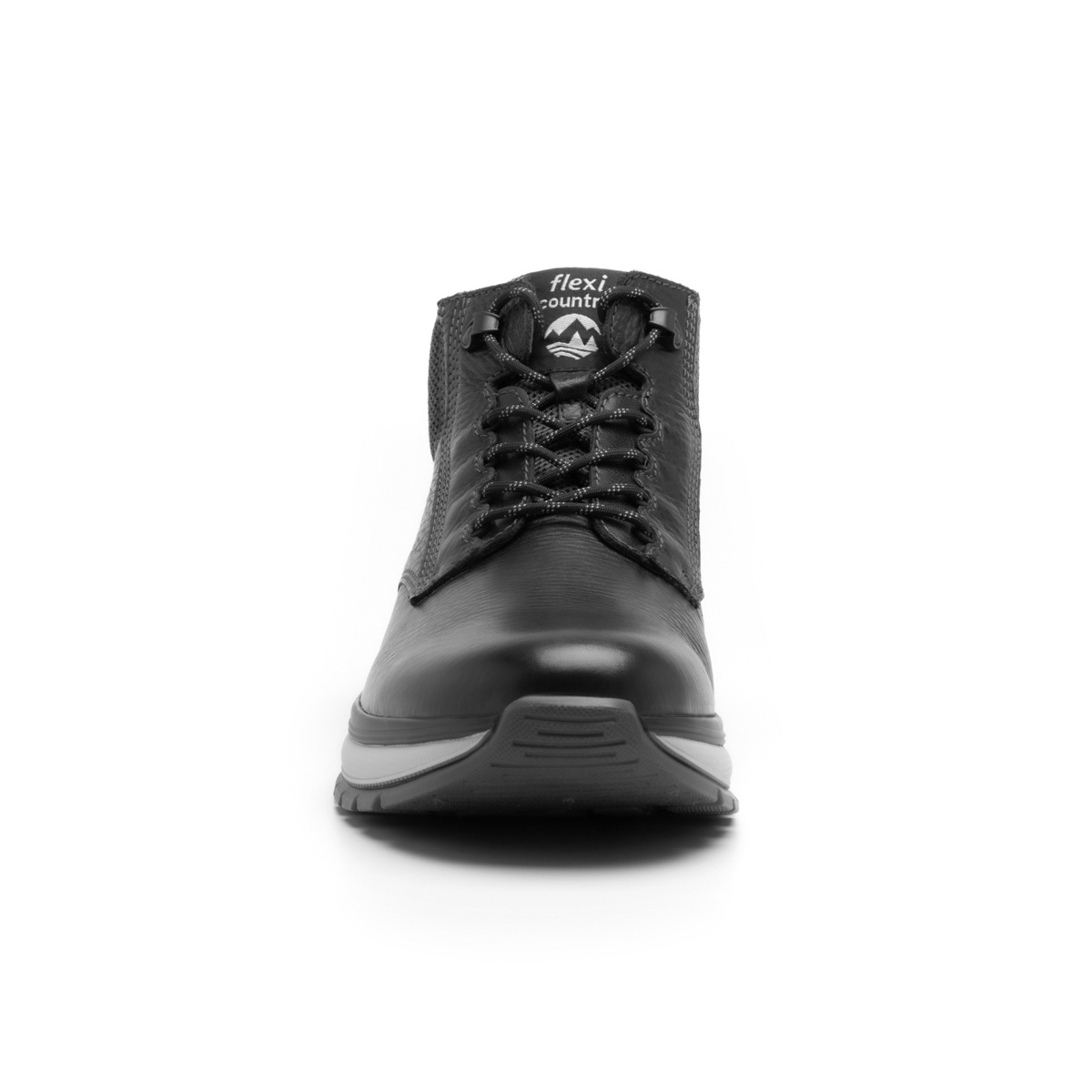 Botín Outdoor Flexi Country para Hombre con Sistema De Mejor Agarre Estilo 401002 Negro