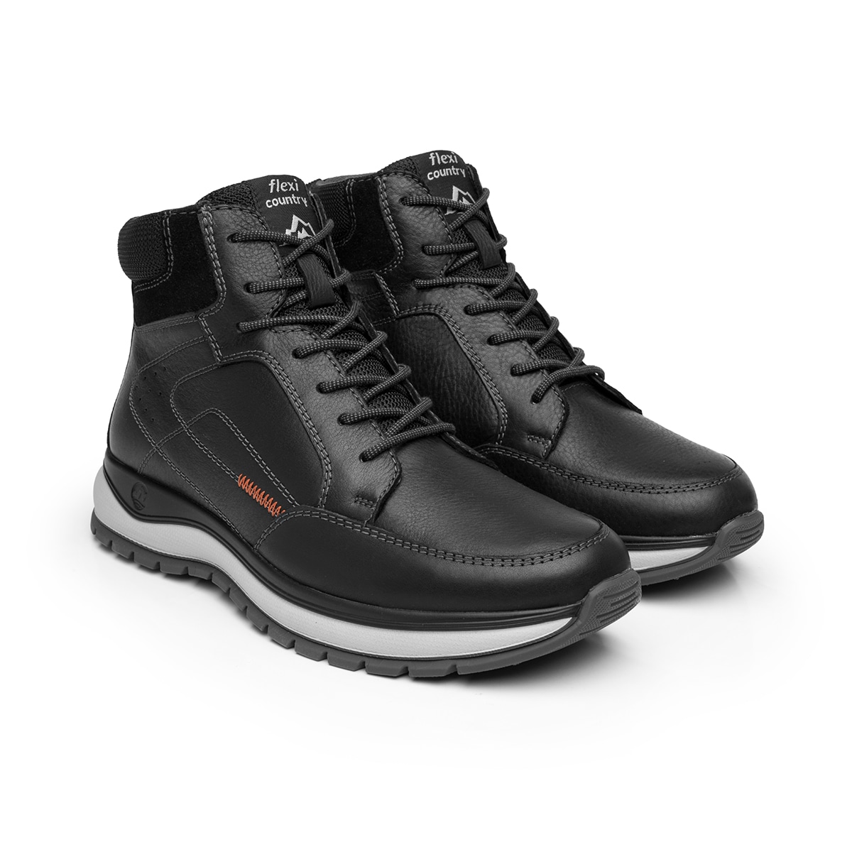 Botín Outdoor Flexi Country para Hombre Estilo 401016 Negro