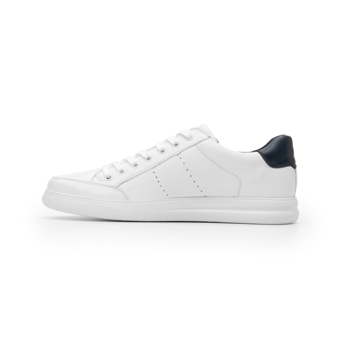 Sneaker Universitario Flexi Con Suela Extra Ligera Para Hombre - Estilo 401201 Blanco