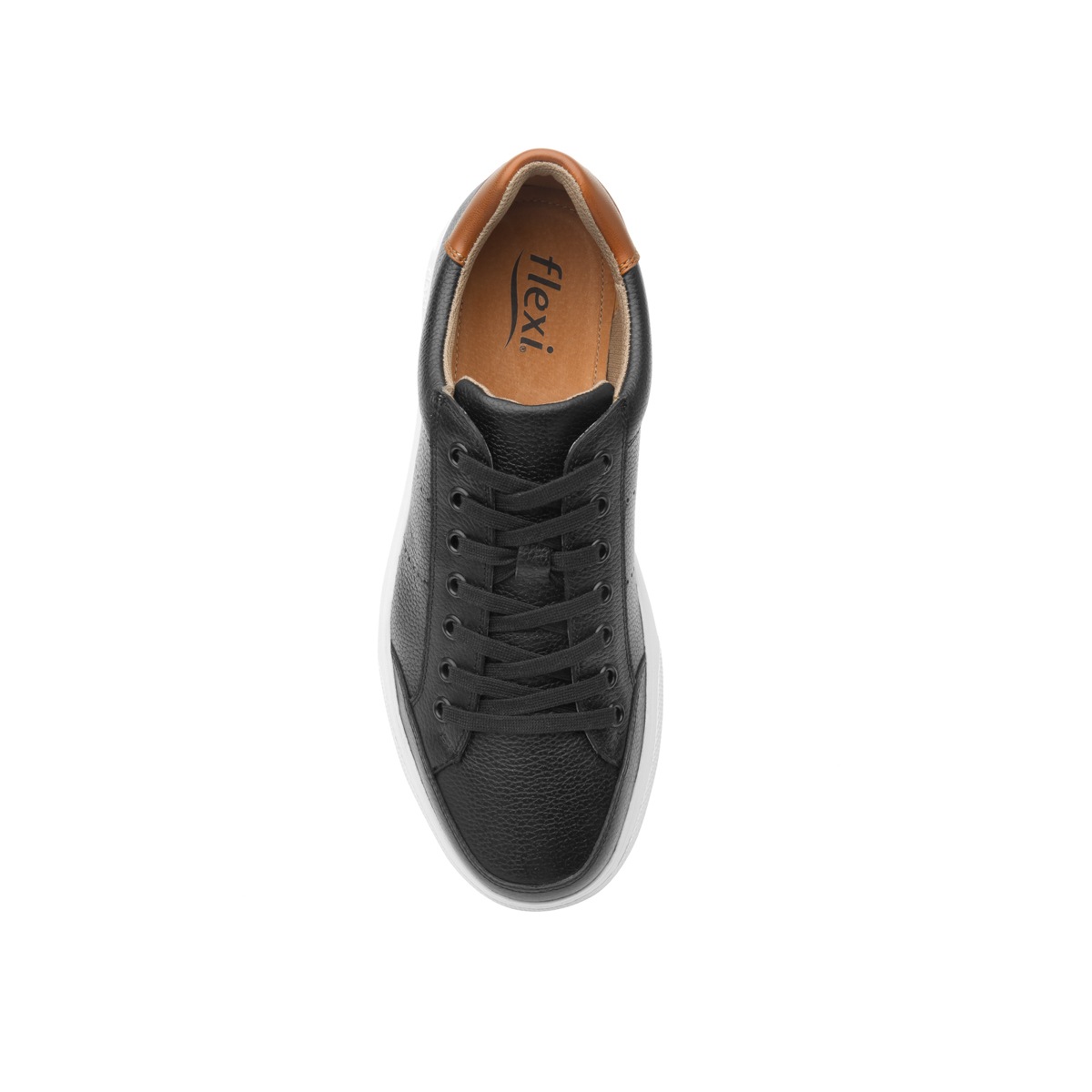 Sneaker Casual Sport Flexi Con Suela Extra Ligera Para Hombre - Estilo 401201 Negro