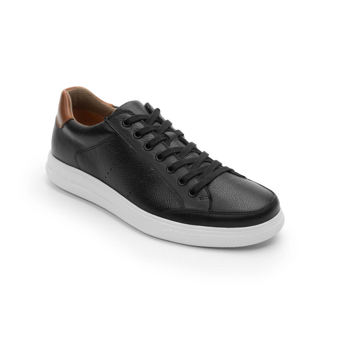 Sneaker Casual Sport Flexi Con Suela Extra Ligera Para Hombre - Estilo 401201 Negro