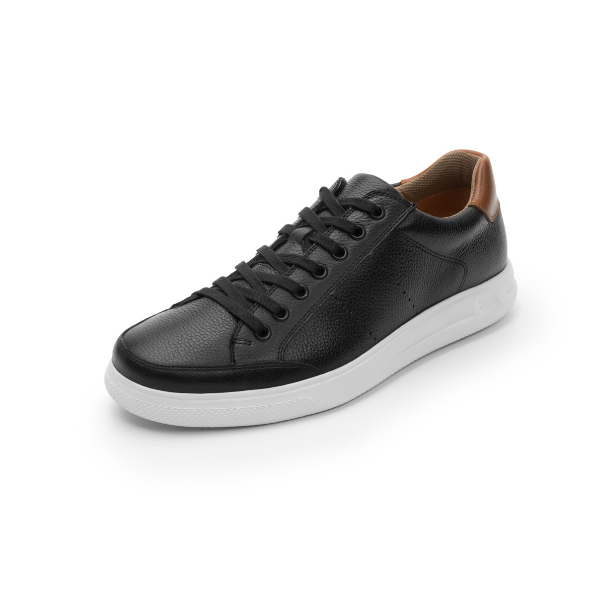 Sneaker Casual Sport Flexi Con Suela Extra Ligera Para Hombre - Estilo 401201 Negro