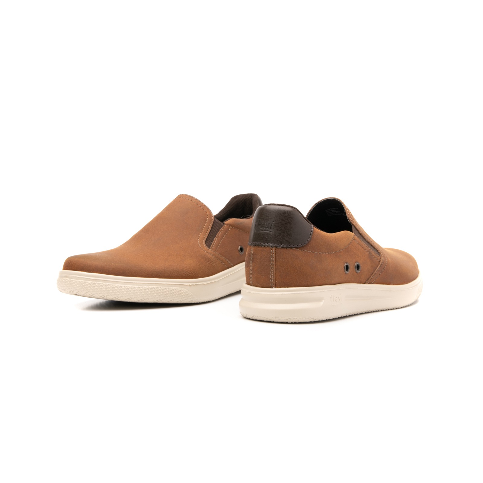 Sneaker Casual Sport Flexi Con Suela Extra Ligera Para Hombre - Estilo 401204 Honey