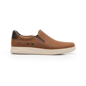 Sneaker Urbano Slip On Flexi Para Hombre Con Suela Extraligera Estilo 401204 Honey