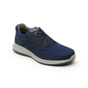 Sneaker Urbano Flexi De Material Tejido Para Hombre - Estilo 401502 Azul Sneaker Urbano Flexi De Material Tejido Para Hombre - Estilo 401502 Azul
