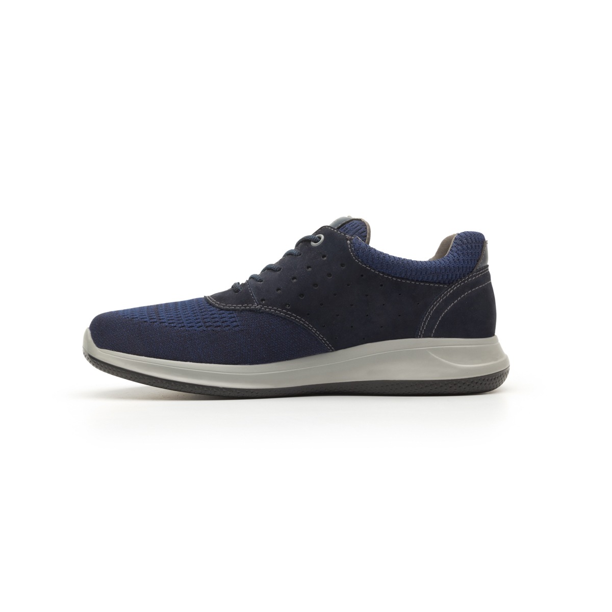 Sneaker Urbano Flexi De Material Tejido Para Hombre - Estilo 401502 Azul