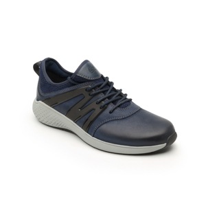 Sneaker Urbano Flexi Con Aplicaciones Plásticas Para Hombre - Estilo 401602 Azul Sneaker Urbano Flexi Con Aplicaciones Plásticas Para Hombre - Estilo 401602 Azul