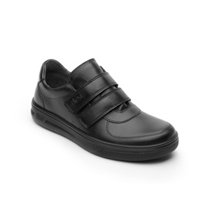 Zapato Casual Escolar Flexi Con Doble Velcro Para Niño - Estilo 401902 Negro Zapato Casual Escolar Flexi Con Doble Velcro Para Niño - Estilo 401902 Negro