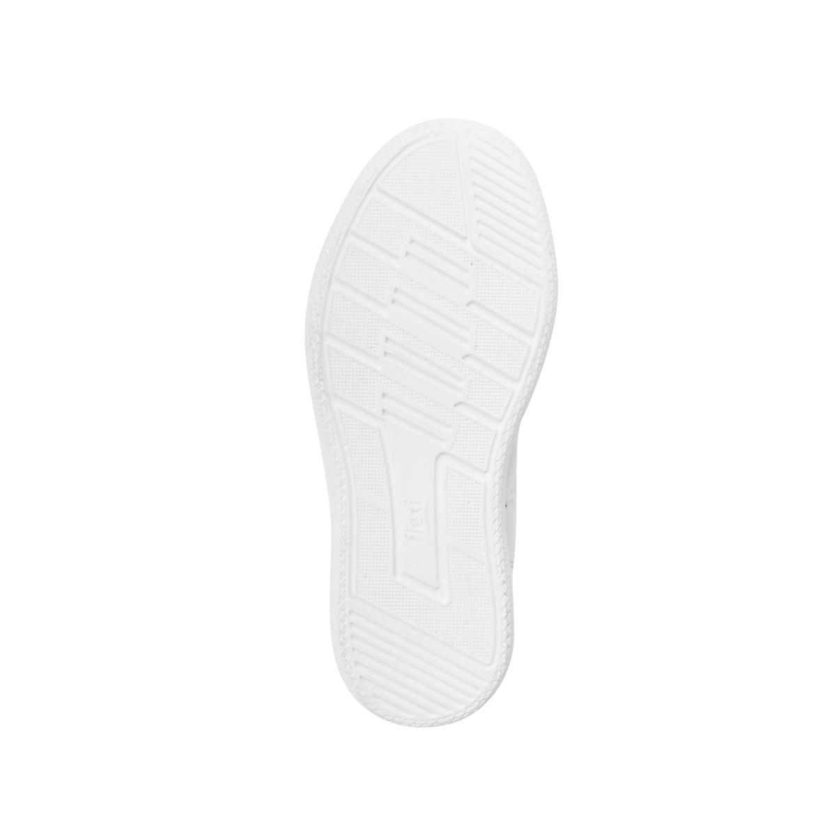 Zapato Casual Escolar Flexi De Estilo Tenis Para Niño - Estilo 402001 Blanco
