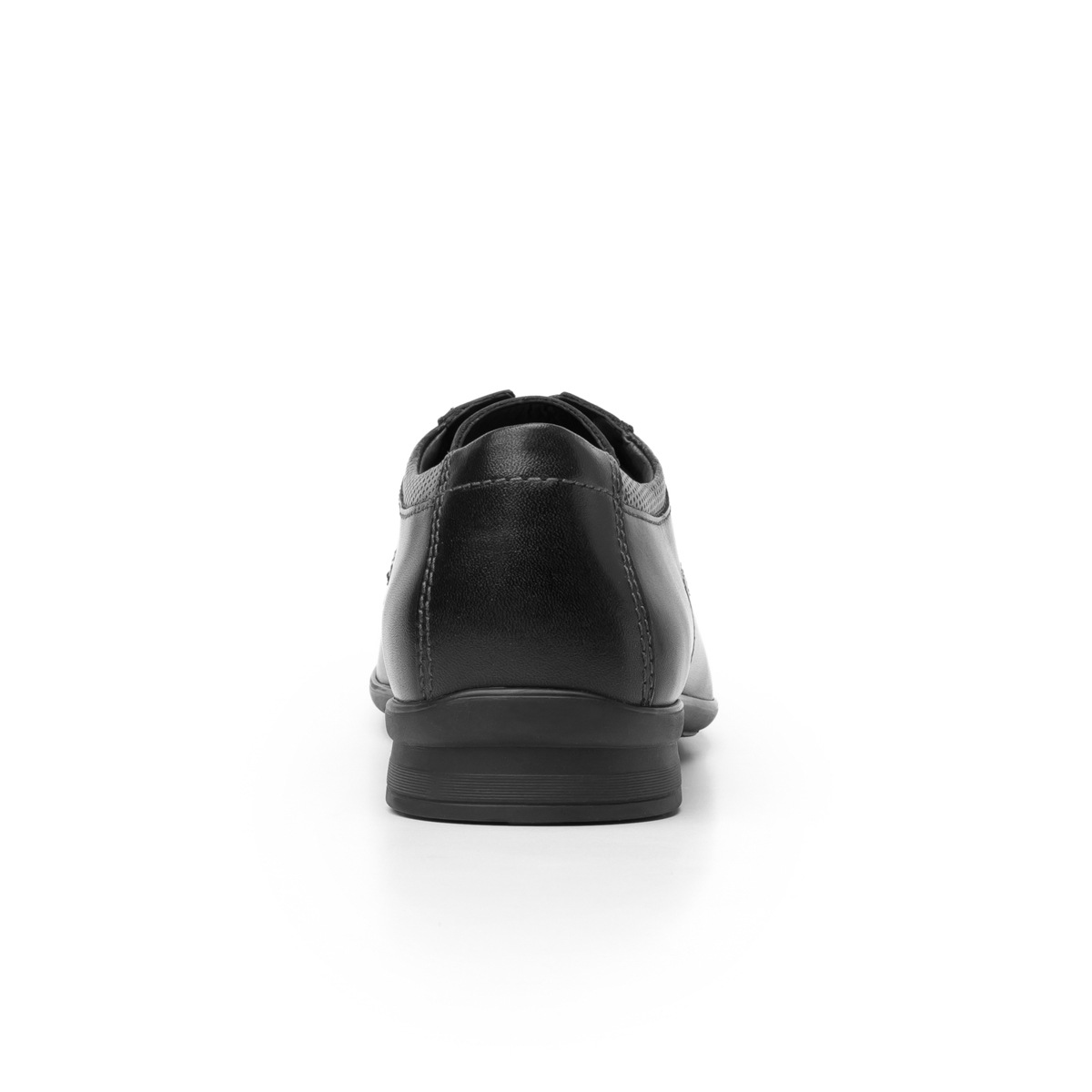 Zapato De Vestir Para Oficina Flexi De Punta Cuadrada Para Hombre - Estilo 402205 Negro