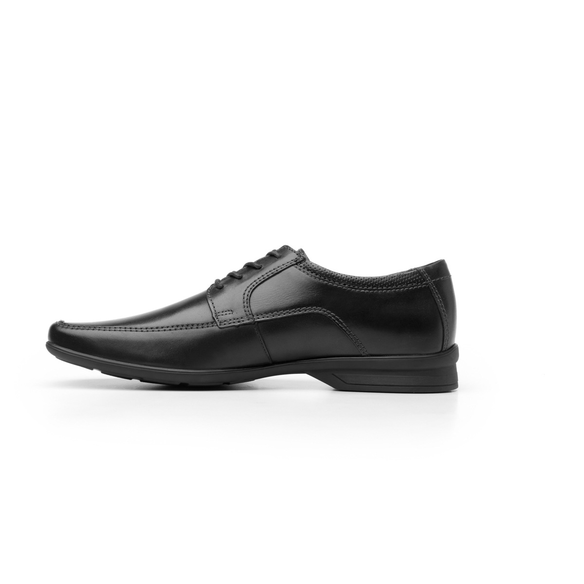 Zapato De Vestir Para Oficina Flexi De Punta Cuadrada Para Hombre - Estilo 402205 Negro