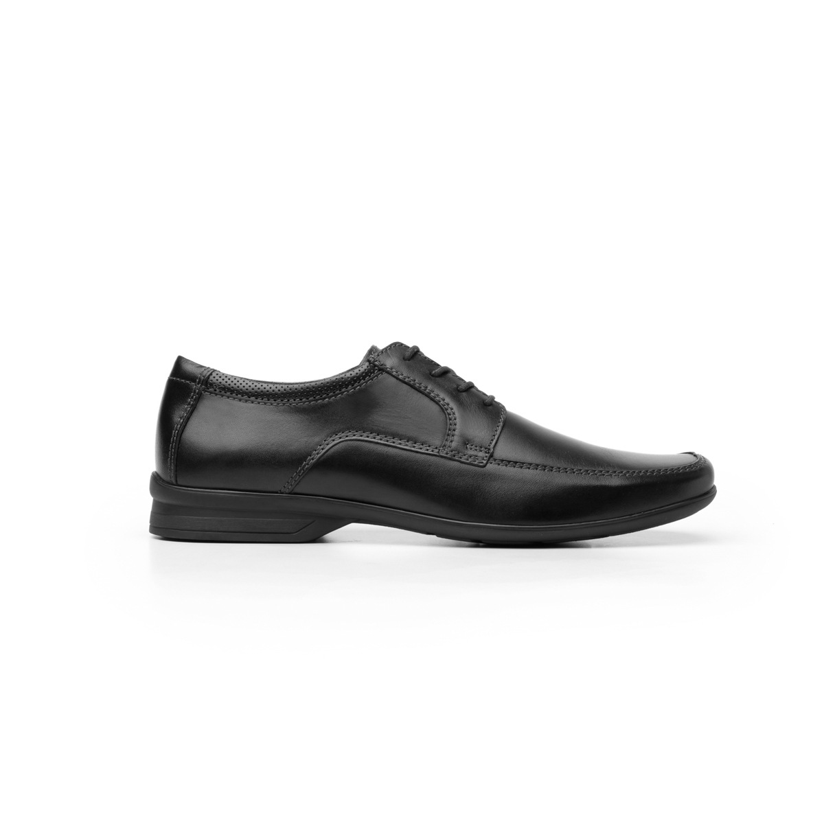 Zapato De Vestir Para Oficina Flexi De Punta Cuadrada Para Hombre - Estilo 402205 Negro