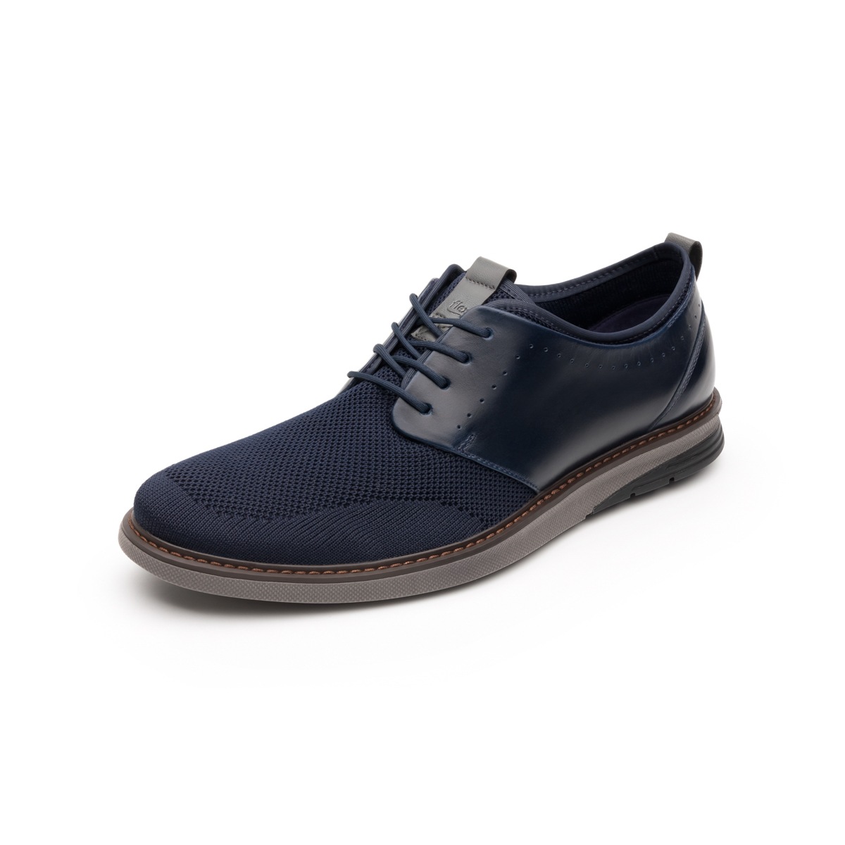 Zapato Casual Urbano Flexi De Tejido Para Hombre - Estilo 402403 Azul