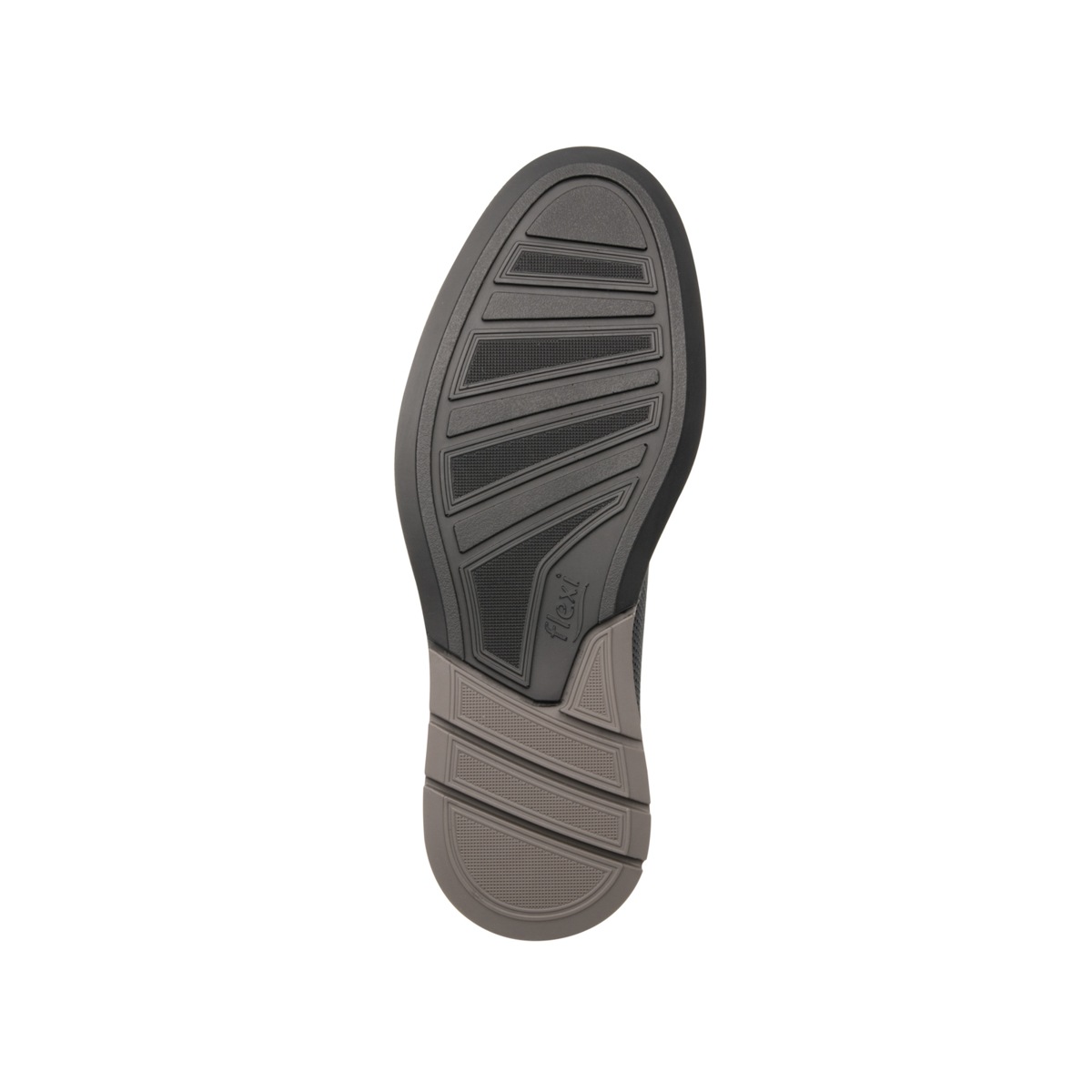 Zapato Oxford Flexi para Hombre con Tejido Estilo 402406 Gris