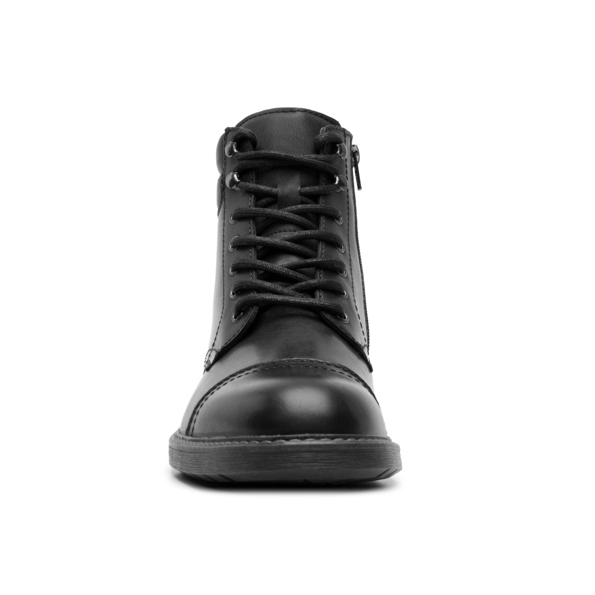 Botín Casual Flexi para Hombre con Amarre Frontal Estilo 402516 Negro