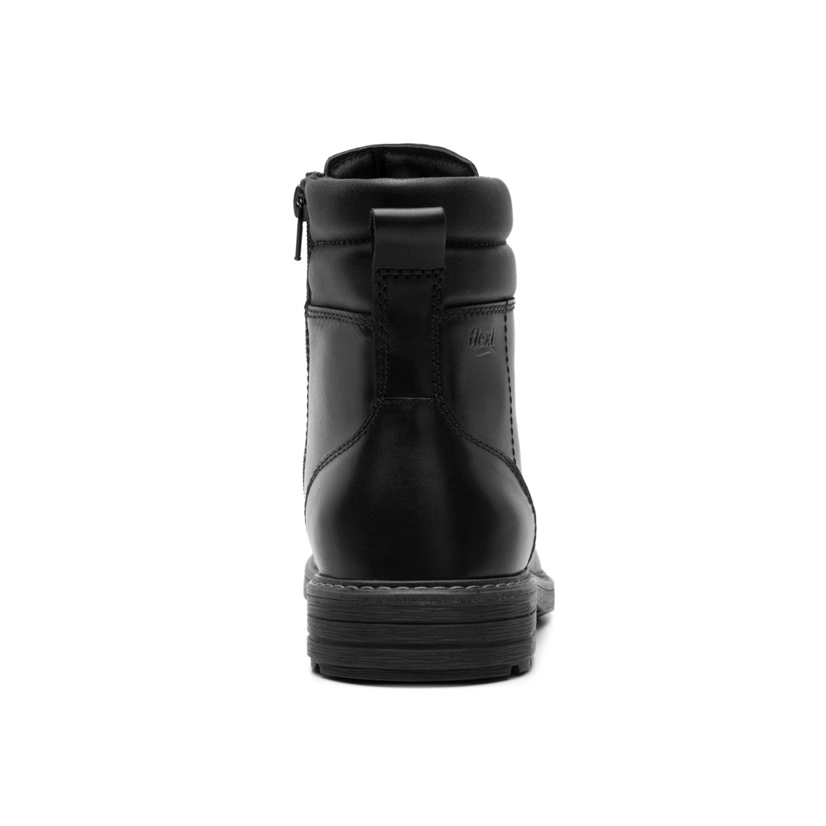 Botín Casual Flexi para Hombre con Amarre Frontal Estilo 402516 Negro