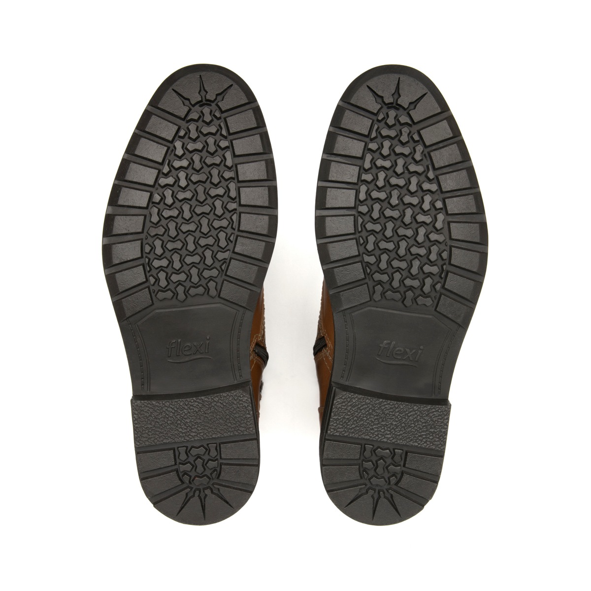 Botín Casual Flexi para Hombre Estilo 402516 Tan