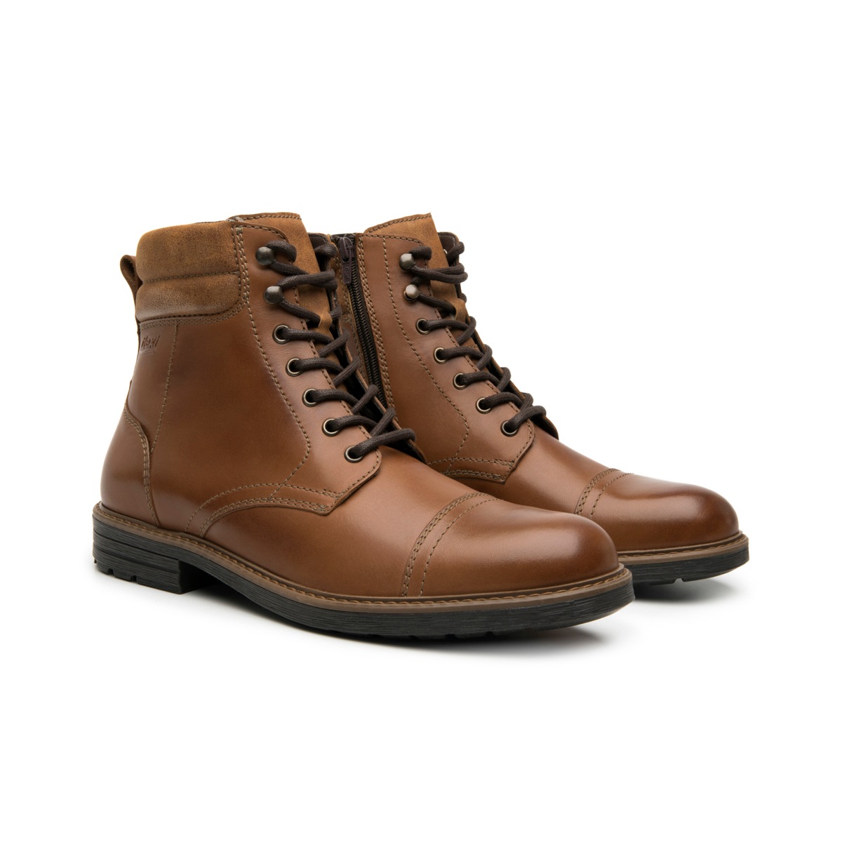 Botín Casual Flexi para Hombre Estilo 402516 Tan