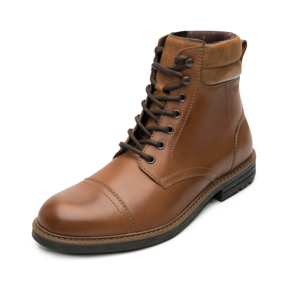 Botín Casual Flexi para Hombre Estilo 402516 Tan