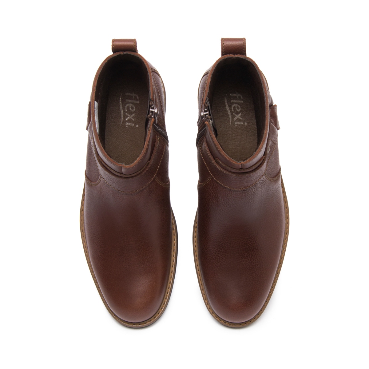Botín Vaquero Flexi para Hombre con Cierre Interno Estilo 402521 Shedron