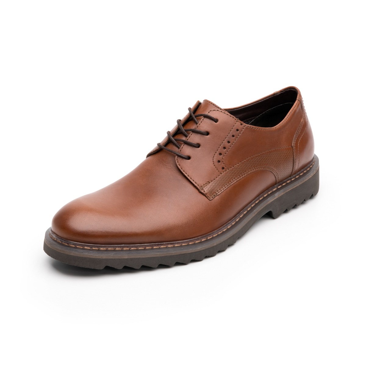 Zapato Casual Urbano Flexi Con Suela Tricolor Para Hombre - Estilo 402701 Tan