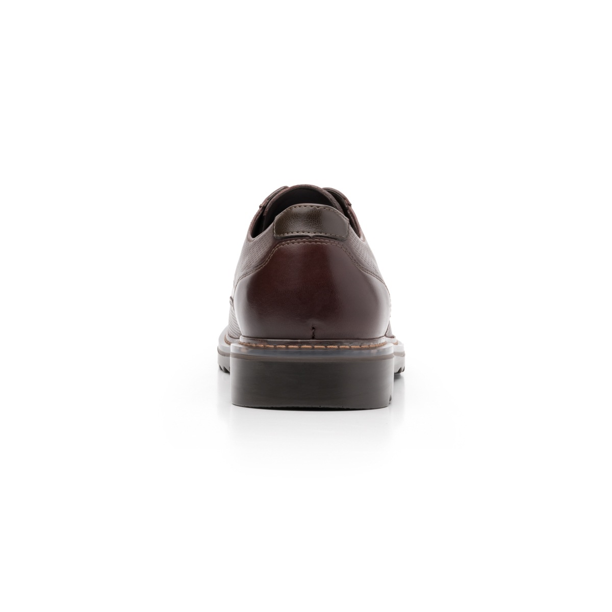 Zapato Casual Urbano Flexi Con Puntera Texturizada Para Hombre - Estilo 402702 Nogal
