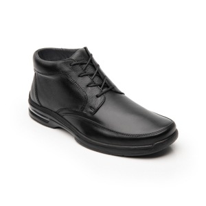 Botín De Semivestir Flexi para Hombre con Agujetas Estilo 402805 Negro Botín De Semivestir Flexi para Hombre con Agujetas Estilo 402805 Negro