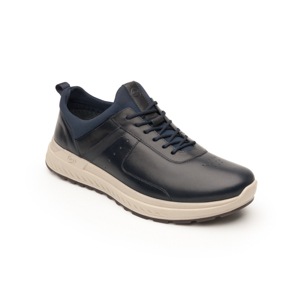 Sneaker Urbano Flexi Con Sistema Walking Soft Para Hombre - Estilo 403001 Azul Sneaker Urbano Flexi Con Sistema Walking Soft Para Hombre - Estilo 403001 Azul