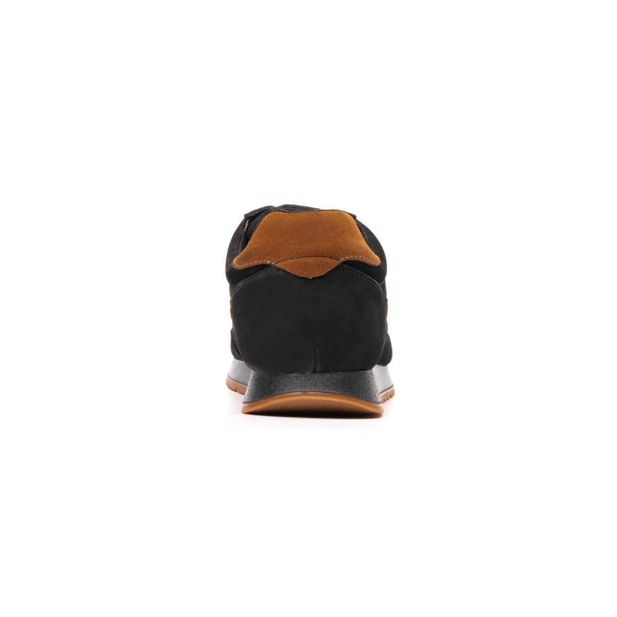 Sneaker Universitario Flexi De Nubuck Para Hombre - Estilo 403102 Negro