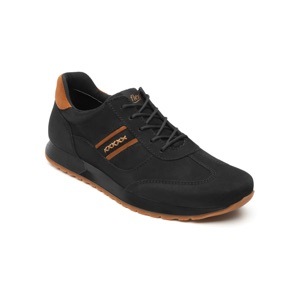 Sneaker Universitario Flexi De Nubuck Para Hombre - Estilo 403102 Negro Sneaker Universitario Flexi De Nubuck Para Hombre - Estilo 403102 Negro