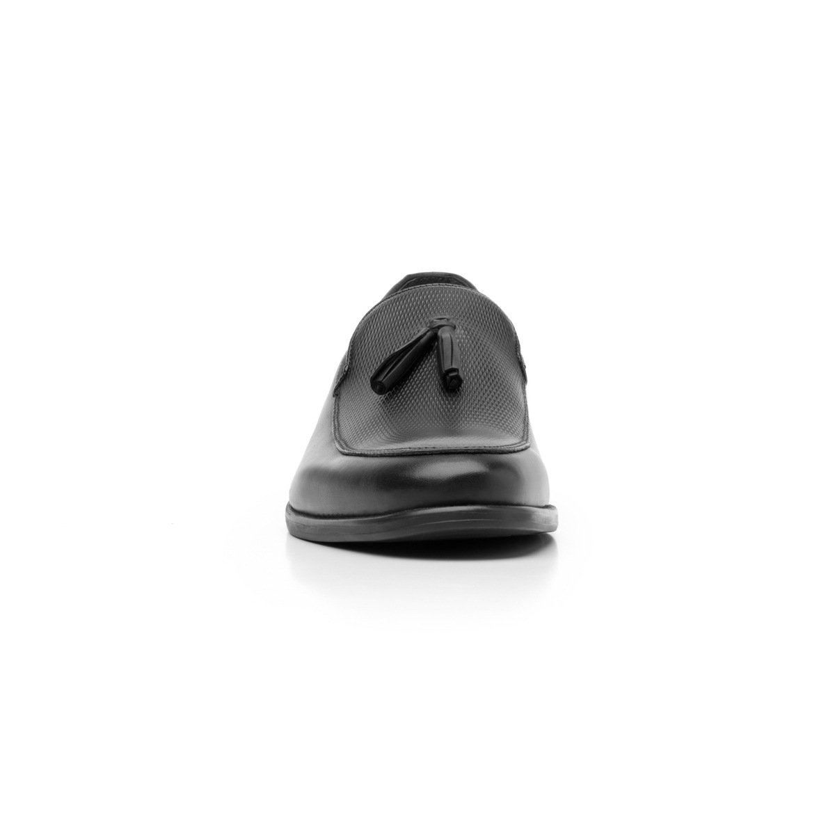 Mocasín De Vestir Flexi Con Motas Para Hombre - Estilo 403303 Negro