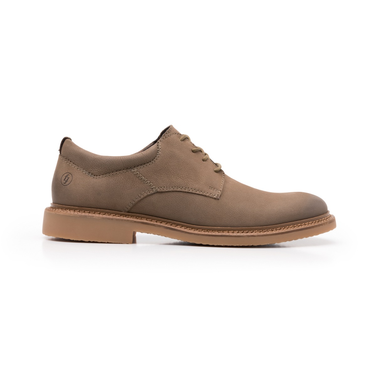 Zapato Casual Trendy Flexi Con Suela De Crepé Para Hombre - Estilo 403501 Taupe