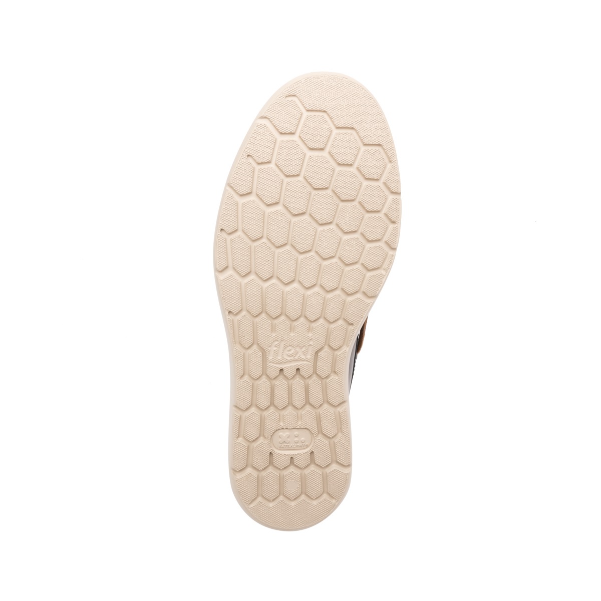 Zapato Casual De Playa Flexi Con Suela Extra Ligera Para Hombre - Estilo 403601 Nogal-Azul