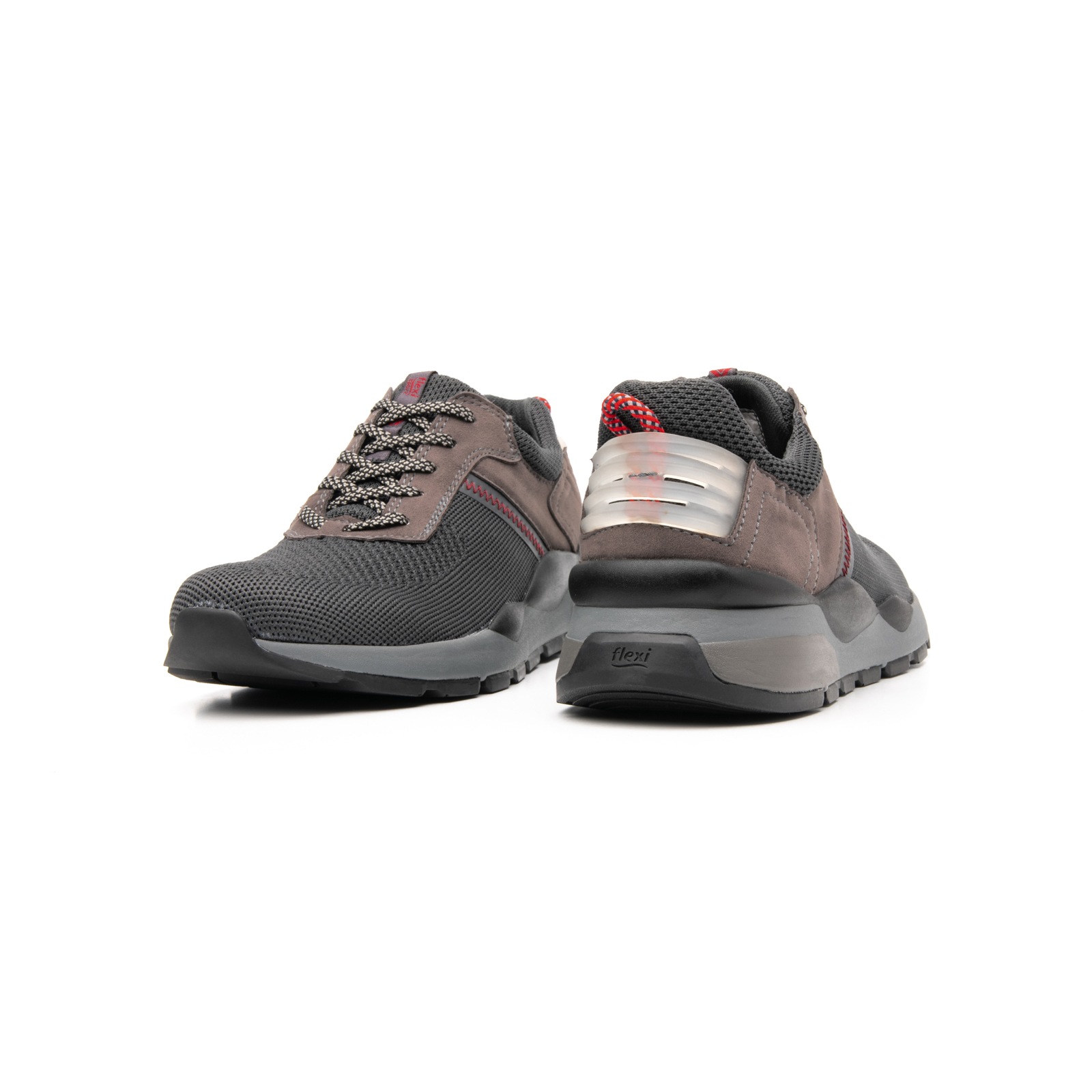 Sneaker Casual Sport Flexi Con Suela Extra Ligera Para Hombre - Estilo 403701 Gris
