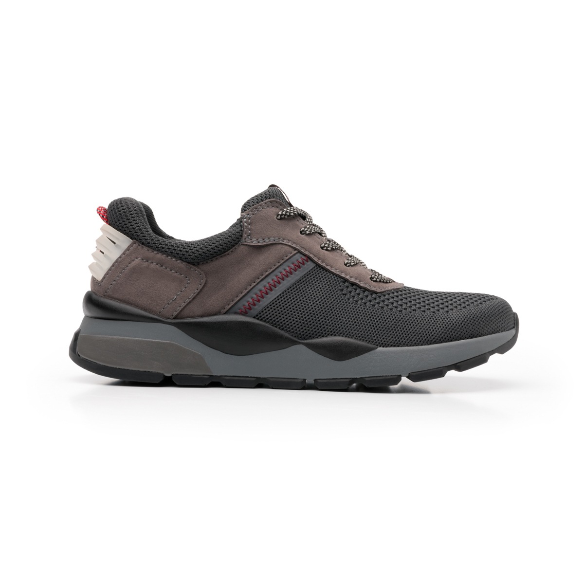 Sneaker Casual Sport Flexi Con Suela Extra Ligera Para Hombre - Estilo 403701 Gris