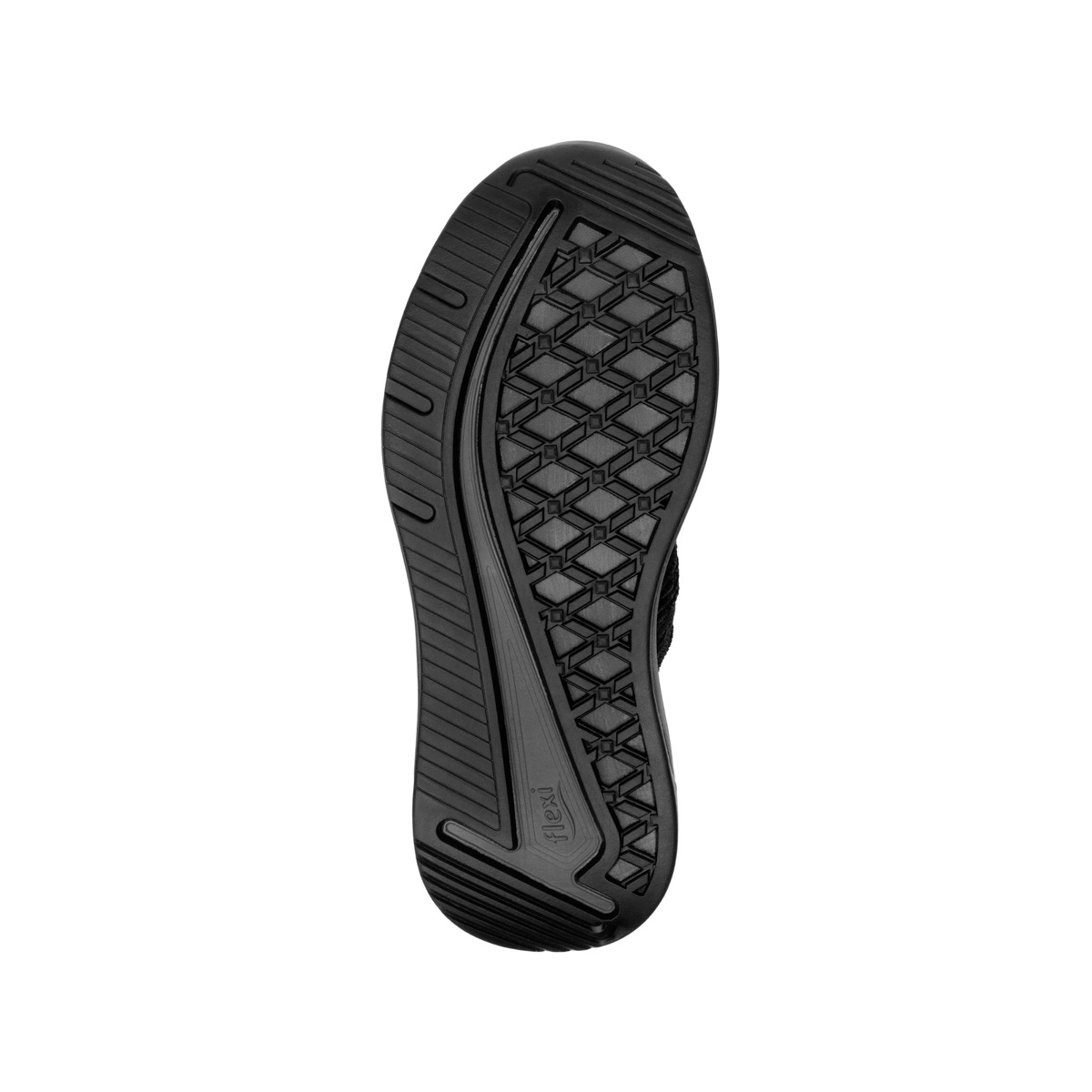 Sneaker Calcetin Flyknit Flexi para Hombre con Suela Estraligera Estilo 403804 Negro