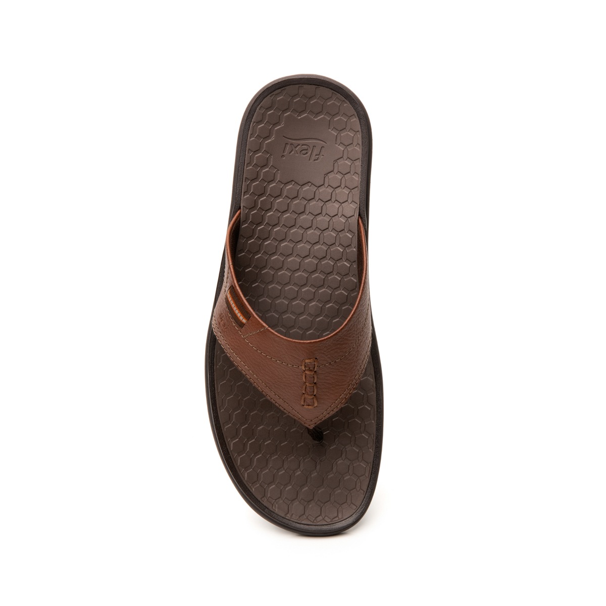 Sandalia a Prueba de Agua Flexi Para Playa Para Hombre - Estilo 404101 Brandy