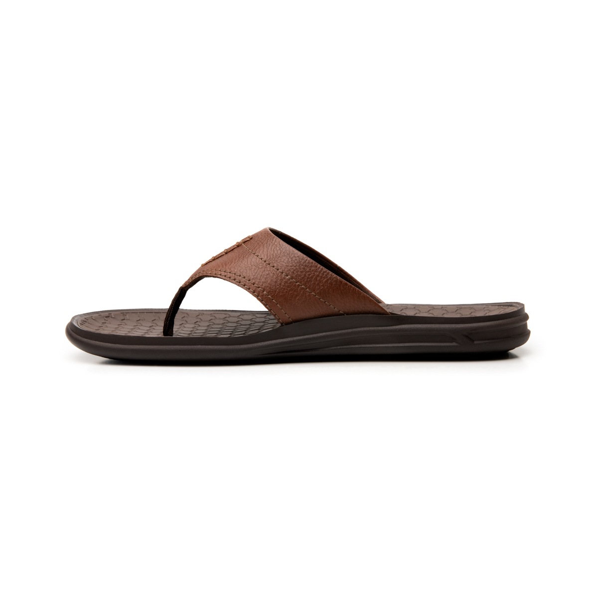 Sandalia a Prueba de Agua Flexi Para Playa Para Hombre - Estilo 404101 Brandy