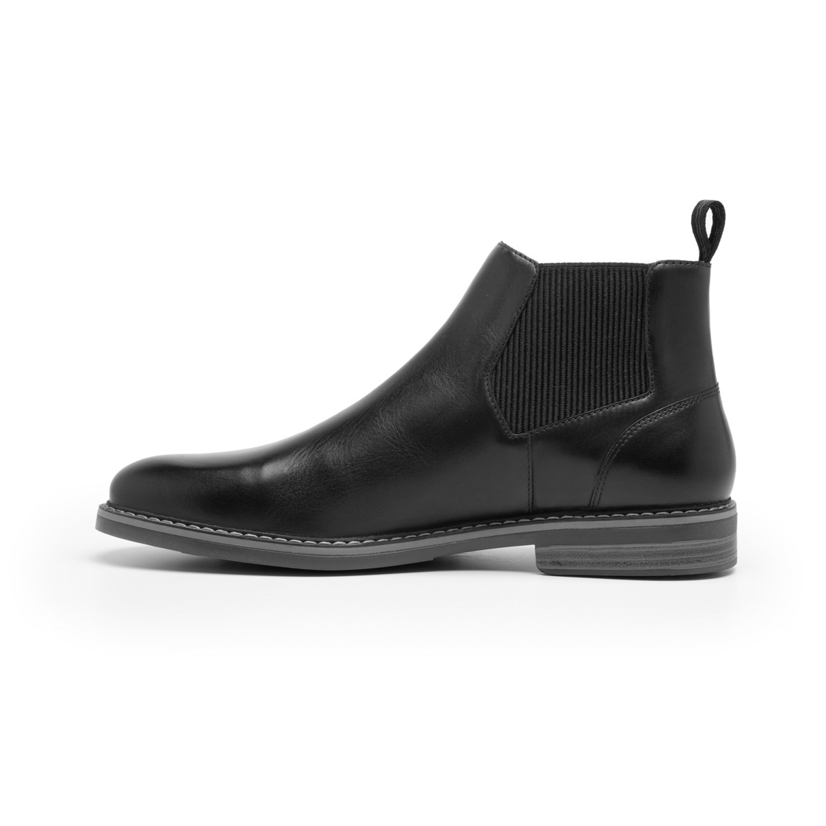 Botin Chelsey Flexi para Hombre con Elástico Estilo 404604 Negro
